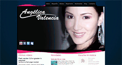 Desktop Screenshot of angelicavalencia.com